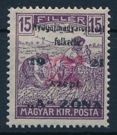 ** Nyugat-Magyarország II. 1921 Arató 15f Garancia Nélkül (80.000) - Altri & Non Classificati