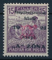 ** Nyugat-Magyarország II. 1921 Arató 15f Garancia Nélkül (80.000) - Otros & Sin Clasificación