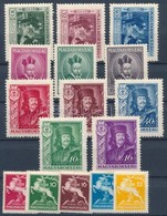 ** 1933-1935 Pázmány Péter, II. Rákóczi Ferenc (I.), Cserkész 1-1 Sor (10.000) - Autres & Non Classés