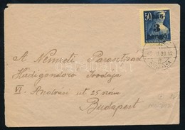 1945 (2. Díjszabás) Távolsági Levél Kisegítő 3P/50f Bérmentesítéssel - Other & Unclassified