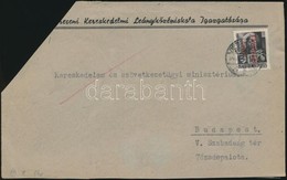 1946 (14. Díjszabás) Távolsági Levél Betűs Távolsági Levél/18f Bérmentesítéssel (bal Felső Sarka Levágva) - Altri & Non Classificati