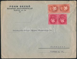 1946 (14. Díjszabás) Helyi Céges Levél Lovasfutár 2 X 100eP + 2 X 500eP Bérmentesítéssel - Other & Unclassified