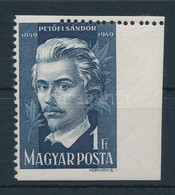 * 1949 Petőfi Sándor (II.) 1Ft Elfogazva - Other & Unclassified