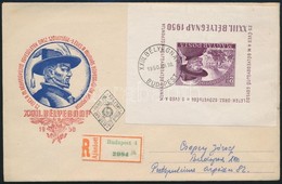 1950 Bélyegnap (23.) - Bem József Blokk Ajánlott FDC-n (8.500) - Sonstige & Ohne Zuordnung