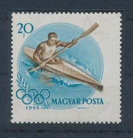 ** 1956 Olimpia 20f Látványosan Elfogazva - Altri & Non Classificati