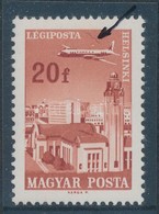 ** 1966 Repülő 20f Lemezhibával - Sonstige & Ohne Zuordnung