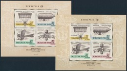 ** 1967 Aerofila I. Blokk Narancsszínes árnyalat + Támpéldány - Other & Unclassified