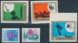 ** 1974 25 éves A Magyar-szovjet Műszaki Tudományos Együttműködés + A Fegyveres Erők Napja Vágott Sor  (5.000) - Altri & Non Classificati