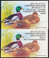 ** 1989 Récék Angol és Német Nyelvű Felülnyomott Bélyegfüzet - Sonstige & Ohne Zuordnung