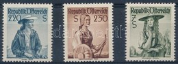 ** 1952 Népviselet Sor Mi 978-980 - Sonstige & Ohne Zuordnung