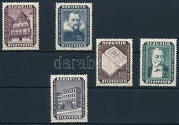 ** 1953 Evangélikus Iskola újjáépítése Sor Mi 989-993 - Altri & Non Classificati