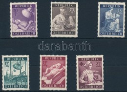 ** 1954 Egészségügyi Ellátás Sor Mi 999-1004 - Altri & Non Classificati