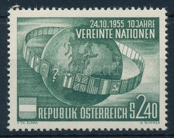 ** 1955 10 éves Az ENSZ Mi 1022 - Other & Unclassified