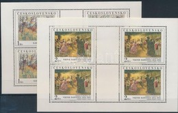 ** 1984 Festmény 2 Klf Kisív Mi 2789-2790 - Other & Unclassified