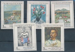 ** 1987 Festmények Sor Mi 2933-2937 - Other & Unclassified