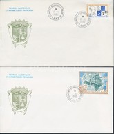 1990-1991 Max Douguet, Szigetek, Hajók 4 Klf Bélyeg Mi 265 + 271-272 + 279 4 FDC - Other & Unclassified