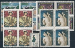 ** 1967 4 Db Négyestömb + 1 Bélyeg,
4 Blocks Of 4 + 1 Stamp - Andere & Zonder Classificatie