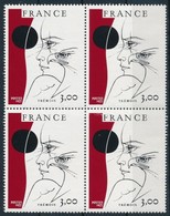 ** 1977 Kortárs Művészet Négyestömb,
Contemporary Art Block Of 4
Mi 2044 - Autres & Non Classés