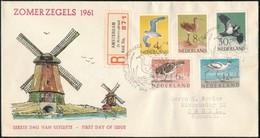 1961 Madarak Sor FDC-n 760-764 - Otros & Sin Clasificación