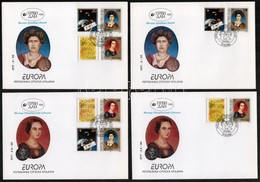 1996-1997 Europa CEPT Motívum 2 Db Kisív Pár + 2 Db Sor 8 Db FDC-n - Autres & Non Classés