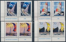 ** 1985 Hajók Sor ívsarki Párokban Mi 2115-2118 - Altri & Non Classificati