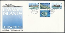 1985 Hajók Sor Mi 549-552 FDC-n - Autres & Non Classés