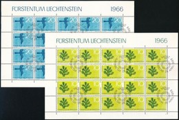 O 1966 Természetvédelem Kisívsor Mi 460-463 - Andere & Zonder Classificatie