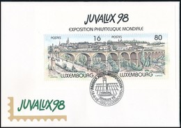 1998 Bélyegkiállítás Blokk Mi 17 FDC-n - Other & Unclassified