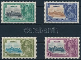 * 1935 V. György Jubileuma Sor,
George V's Jubilee Set
Mi 169-172 - Other & Unclassified