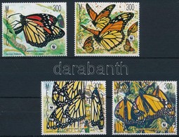 ** 1988 WWF: Pillangó Sor,
WWF: Butterfly
Mi 574-577 - Autres & Non Classés