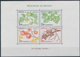 ** 1981 A Négy évszak Blokk,
Four Seasons Block
Mi 18 - Other & Unclassified