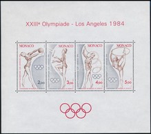 ** 1984 Olimpia Blokk,
Olympics Block
Mi 25 - Autres & Non Classés