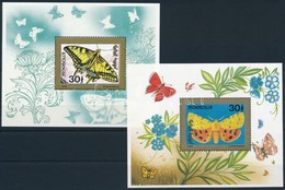 ** 1992 Lepkék Blokksor,
Butterflies Blockset
Mi 191-192 - Altri & Non Classificati