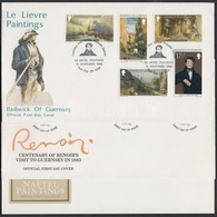 1980-1985 3 Klf Festmény Sor 3 FDC - Altri & Non Classificati