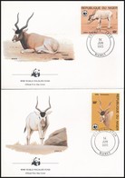 1985 WWF Sor 4 Db FDC-n Mi 941-944 - Otros & Sin Clasificación