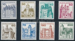 ** 1977 Forgalmi: Várak és Paloták (I). Sor,
Definitive: Castles And Palaces (I). Set
Mi 913 A I - 920 A I - Other & Unclassified