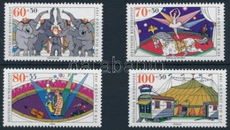 ** 1989 Cirkusz Sor,
Cirkus Set
Mi 1411-1414 - Sonstige & Ohne Zuordnung