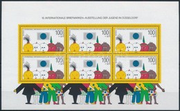 ** 1990 Ifjúsági Nemzetközi Bélyegkiállítás, Düsseldorf Blokk,
International Stamp Exhibition Of The Youth, Düsseldorf B - Other & Unclassified