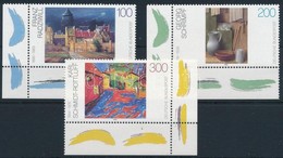 ** 1995 Festmények Sor,
Paintings Set
Mi 1774-1776 - Altri & Non Classificati