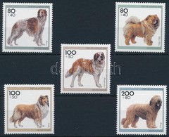 ** 1996 Kutyák Sor,
Dogs Set
Mi 1836-1840 - Sonstige & Ohne Zuordnung
