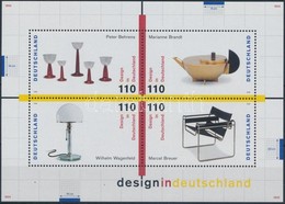 ** 1998 Német Dizájn Blokk,
German Design Block
Mi 45 - Other & Unclassified