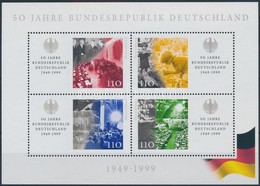 ** 1999 50 éves A Német Szövetségi Köztársaság Blokk,
50th Anniversary Of Federal Republic Of Germany Block
Mi 49 - Other & Unclassified