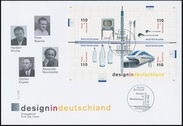 1999 Német Formatervezés Blokk FDC-n Mi 50 - Sonstige & Ohne Zuordnung