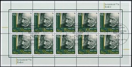 O 2008 Max Planck, Nobel-díjas Német Fizikus Kisív Mi 2658 - Altri & Non Classificati