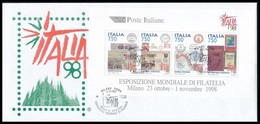 1997 Bélyegkiállítás Blokk Mi 16 FDC-n - Otros & Sin Clasificación