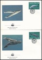 1983 WWF: Bálnák Sor 4 Db FDC-n Mi 20-23 - Sonstige & Ohne Zuordnung