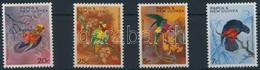 ** 1967 Karácsony; Madár Sor Mi 123-126 - Sonstige & Ohne Zuordnung