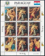 ** 1985 Rubens Festmények Kisív Mi 3922 - Andere & Zonder Classificatie