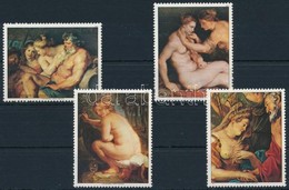 ** 1987 Rubens: Karácsony Sor Záróérték Nélkül Mi 4084 - 4087 + Kisív Mi 4088 - Otros & Sin Clasificación