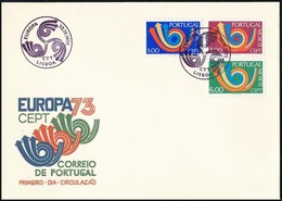 1973 Europa CEPT Sor Mi 1199-1201 FDC-n - Other & Unclassified